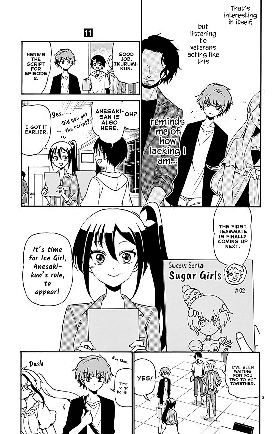 Tenshi to Akuto!! Chapter 102 page 3 - Chapter 102: Teammate and Acting Together