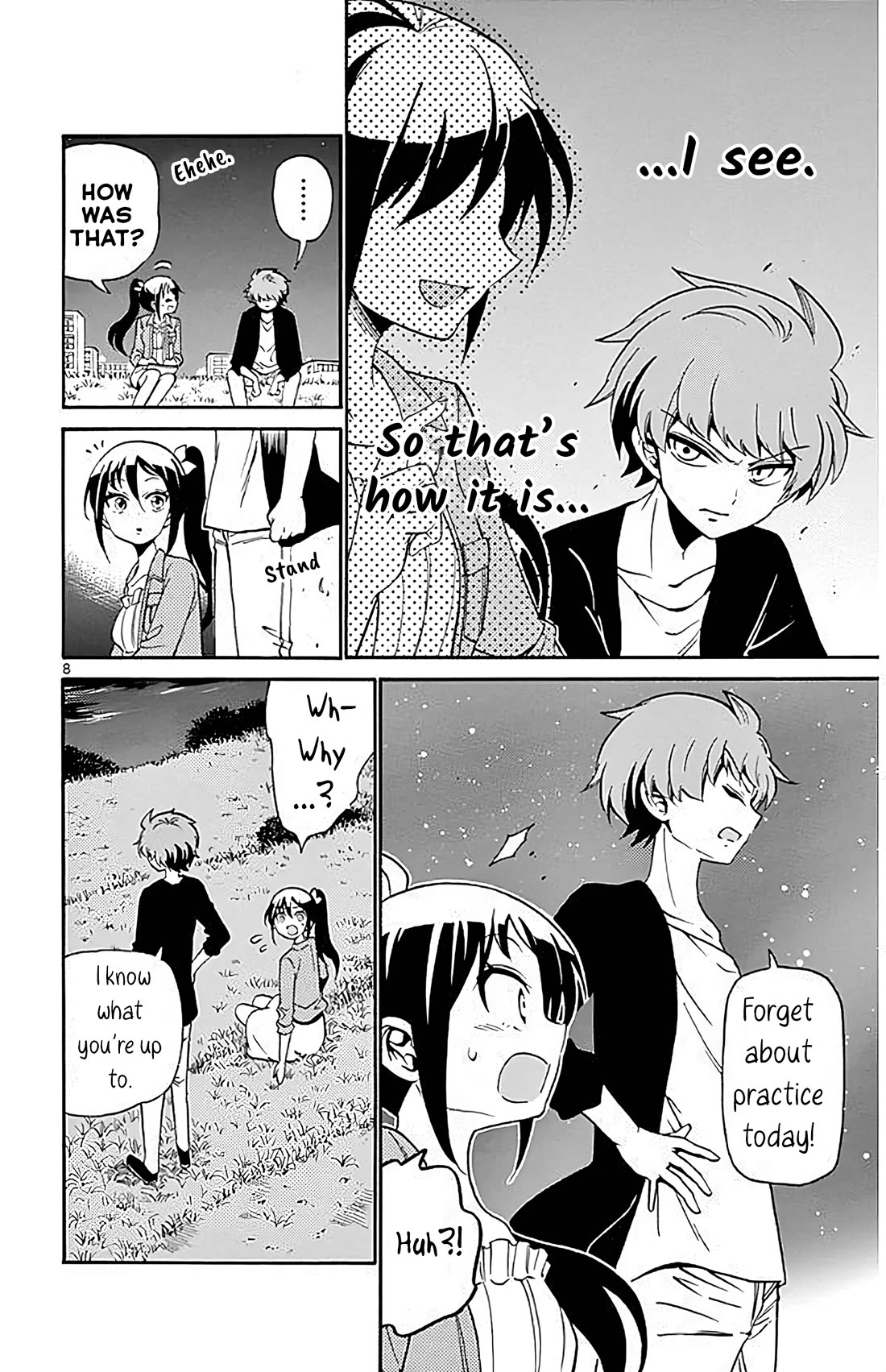 Tenshi to Akuto!! Chapter 102 page 8 - Chapter 102: Teammate and Acting Together
