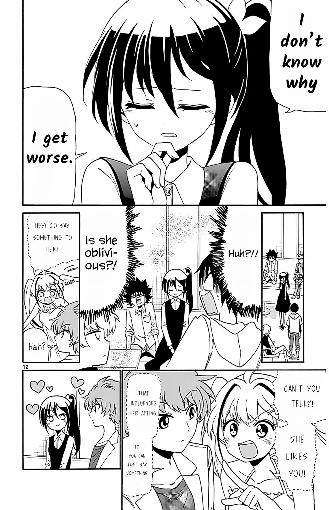 Tenshi to Akuto!! Chapter 103 page 12 - Chapter 103: Oblivious and Oblivious