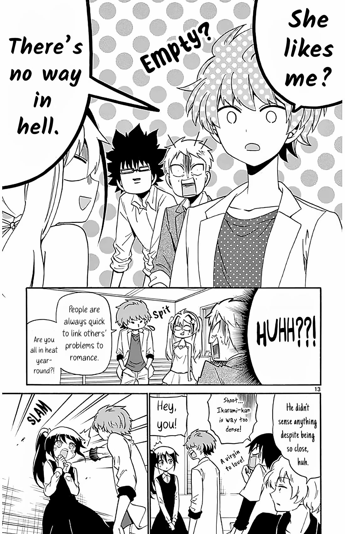 Tenshi to Akuto!! Chapter 103 page 13 - Chapter 103: Oblivious and Oblivious