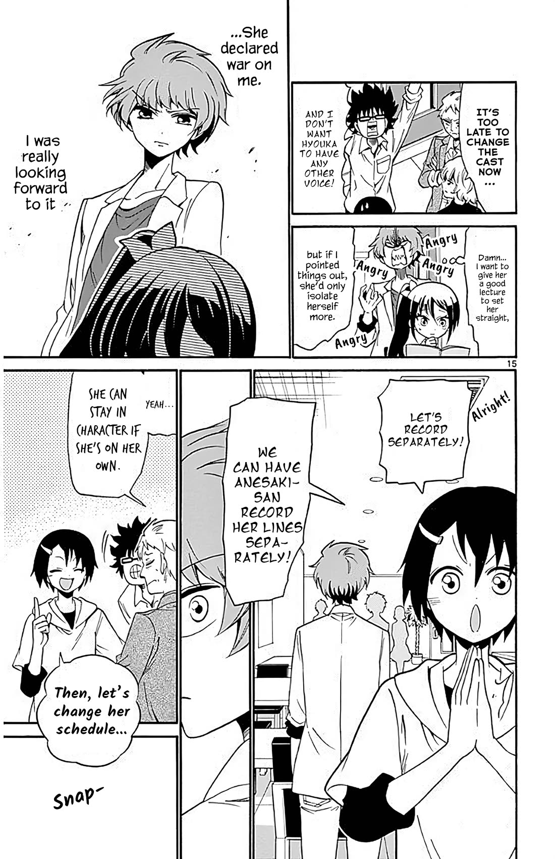 Tenshi to Akuto!! Chapter 103 page 15 - Chapter 103: Oblivious and Oblivious