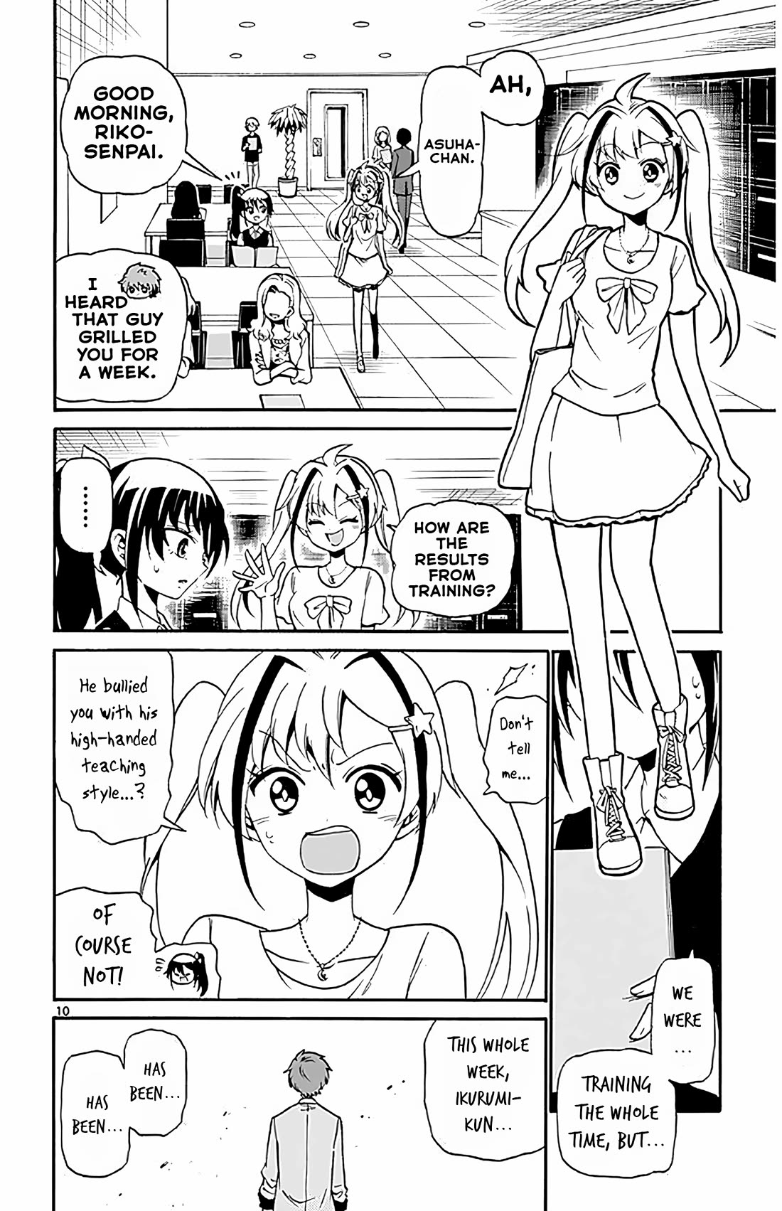 Tenshi to Akuto!! Chapter 104 page 10 - Chapter 104: Training and Discrepency