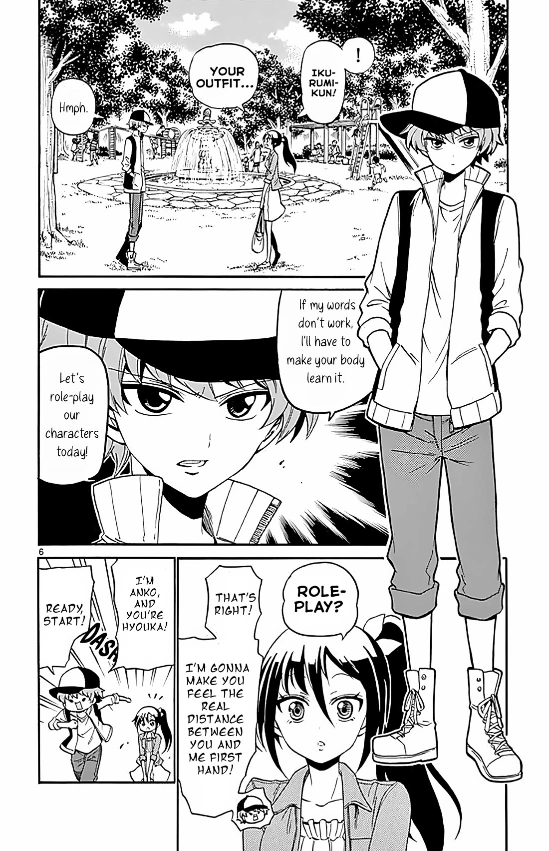 Tenshi to Akuto!! Chapter 104 page 6 - Chapter 104: Training and Discrepency