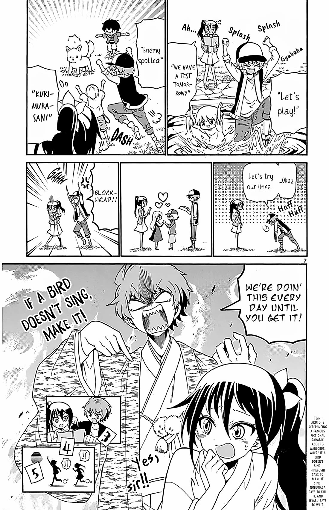 Tenshi to Akuto!! Chapter 104 page 7 - Chapter 104: Training and Discrepency