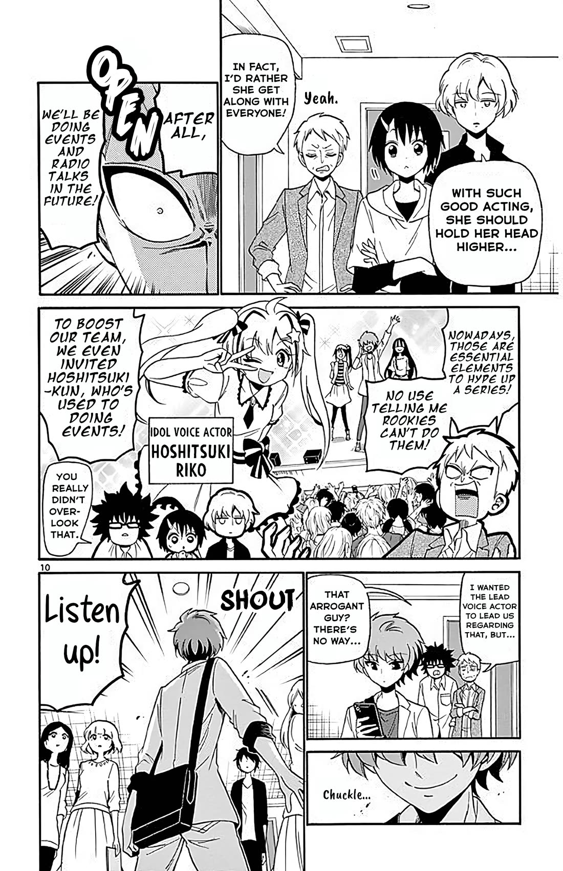 Tenshi to Akuto!! Chapter 106 page 10 - Chapter 106: First Time Performing Together and Orginizing