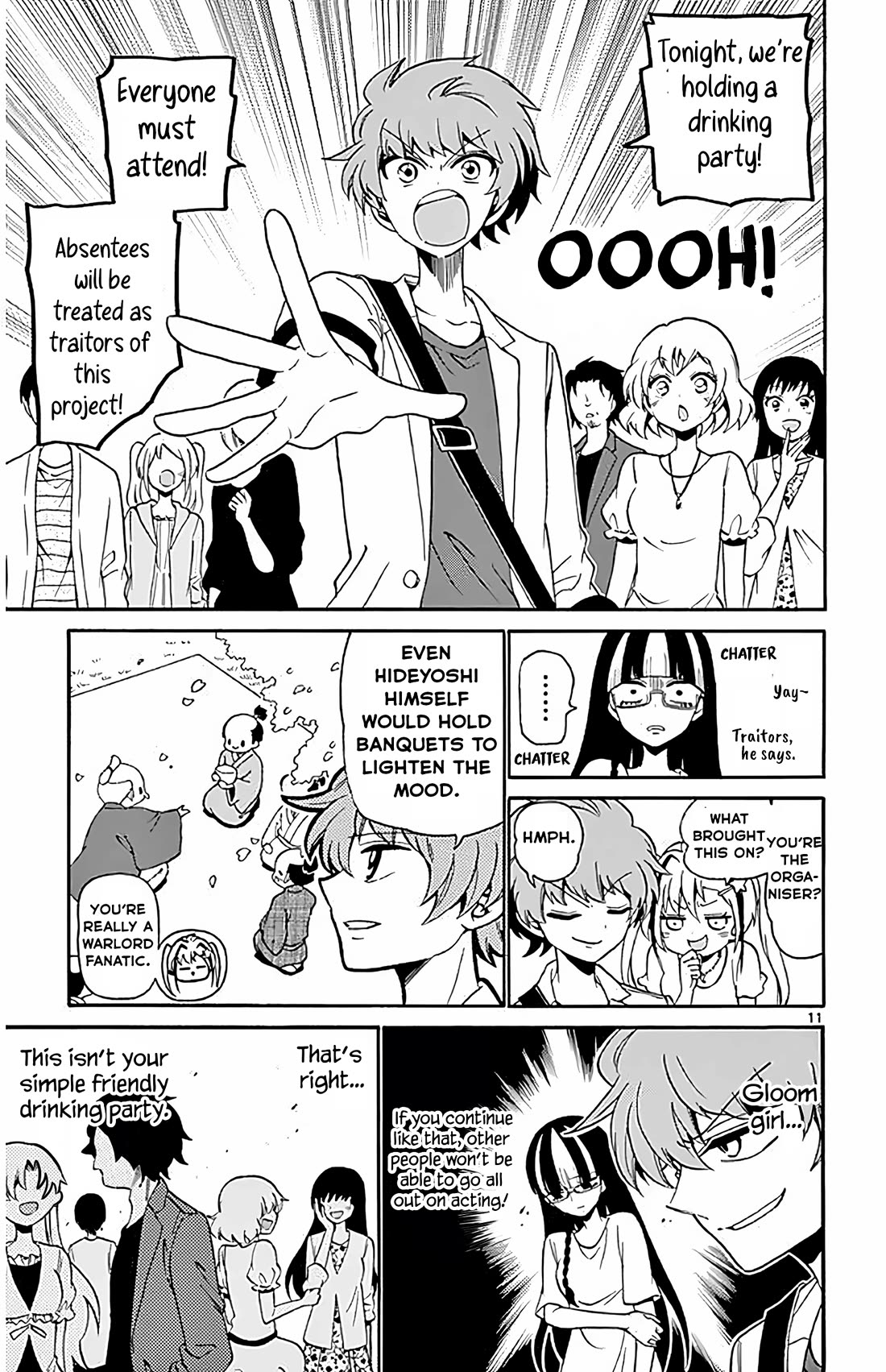 Tenshi to Akuto!! Chapter 106 page 11 - Chapter 106: First Time Performing Together and Orginizing