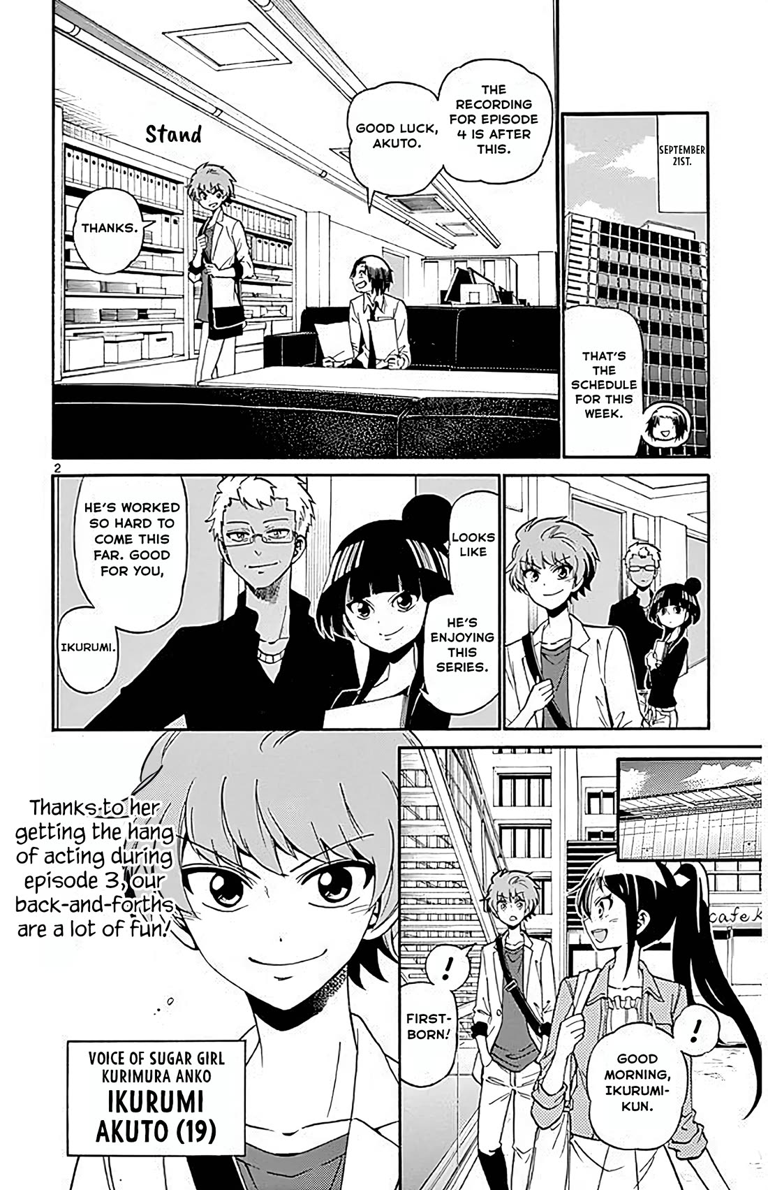 Tenshi to Akuto!! Chapter 106 page 2 - Chapter 106: First Time Performing Together and Orginizing