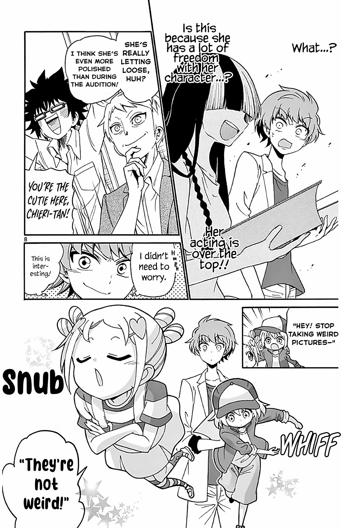 Tenshi to Akuto!! Chapter 106 page 8 - Chapter 106: First Time Performing Together and Orginizing