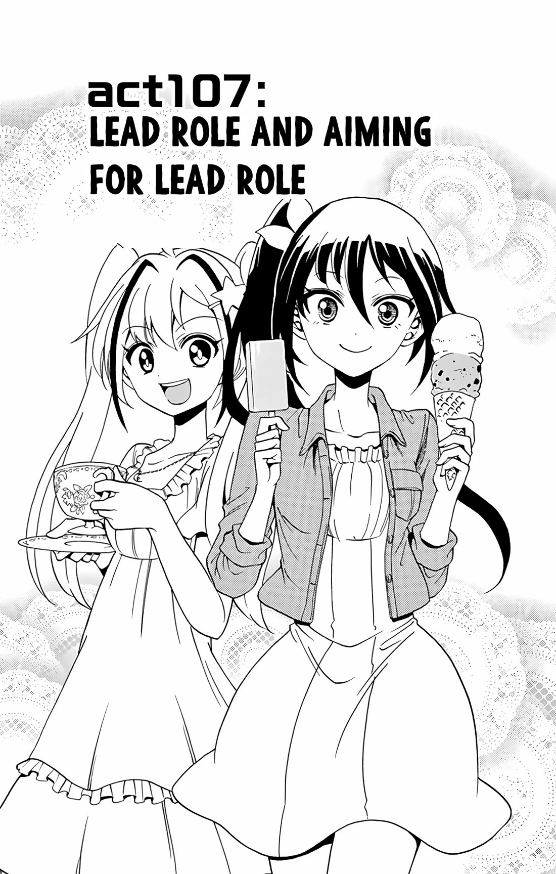 Tenshi to Akuto!! Chapter 107 page 1 - Chapter 107: Lead role and aiming for lead role