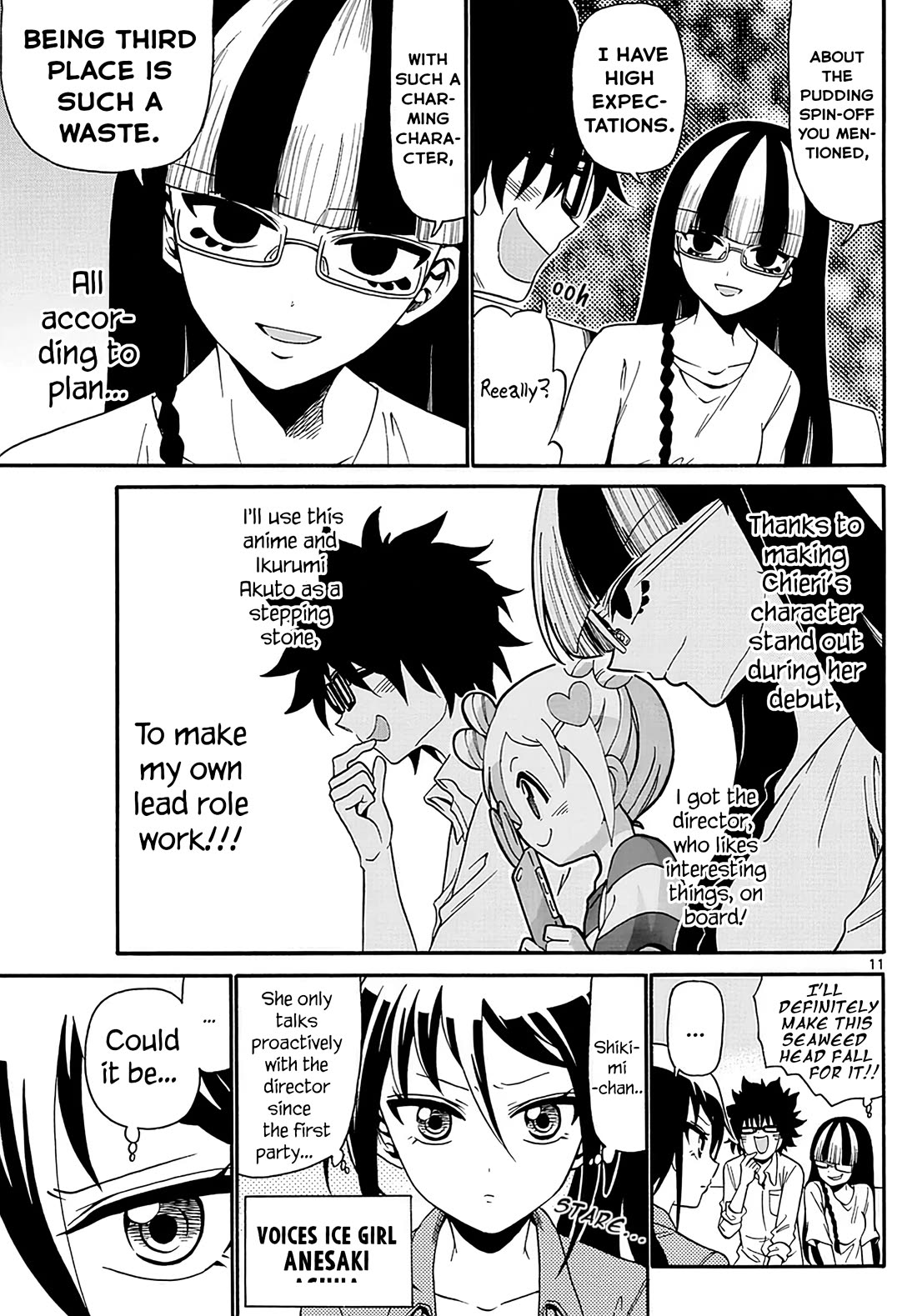 Tenshi to Akuto!! Chapter 107 page 11 - Chapter 107: Lead role and aiming for lead role