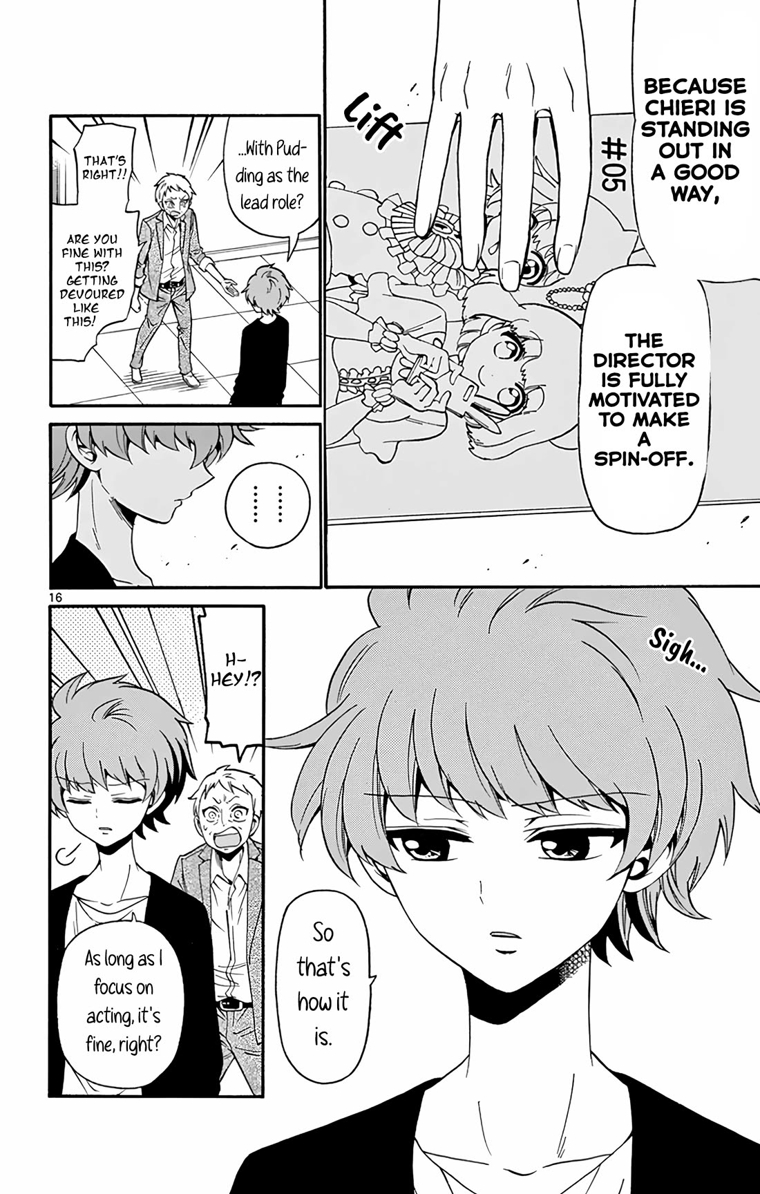 Tenshi to Akuto!! Chapter 107 page 16 - Chapter 107: Lead role and aiming for lead role