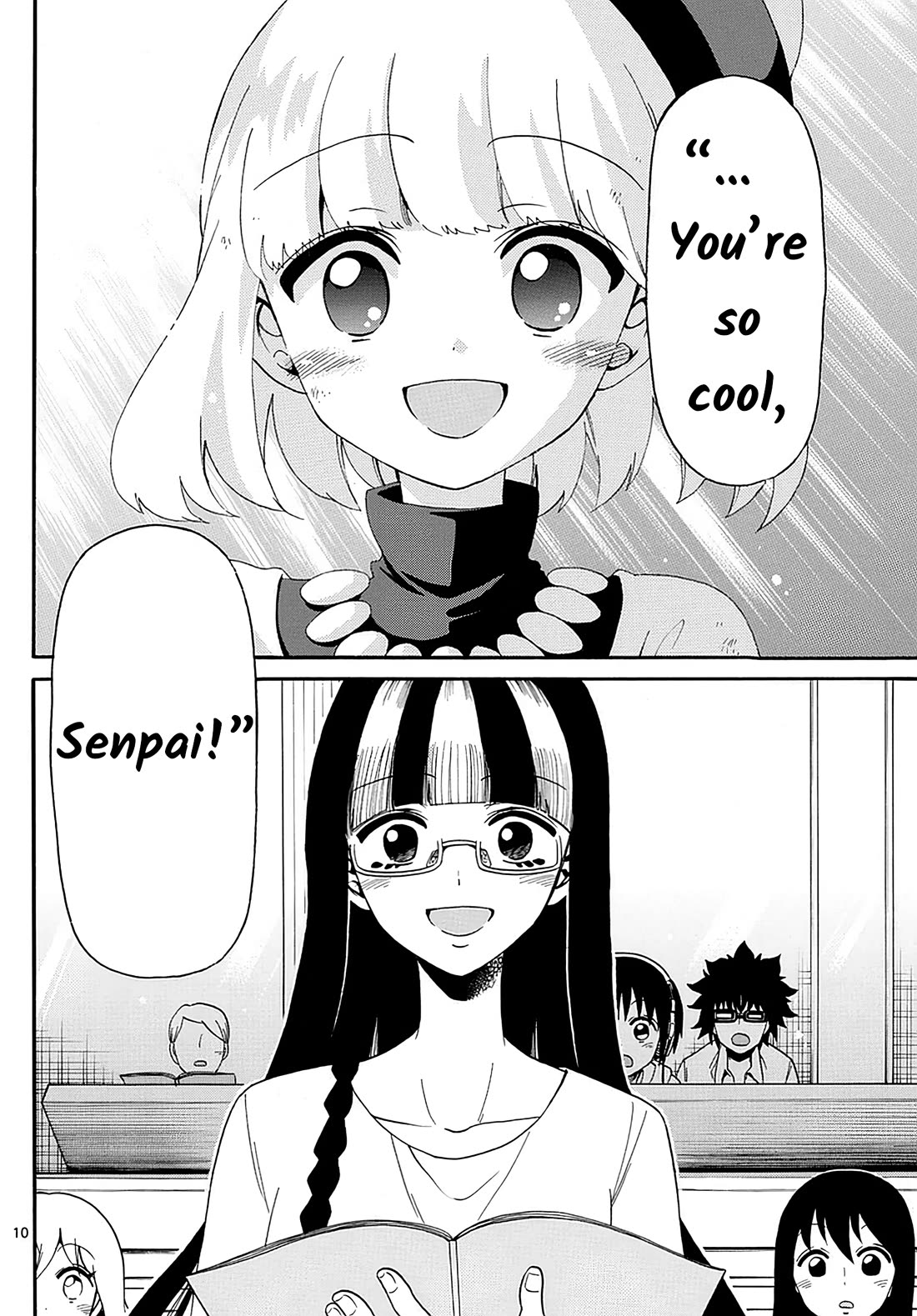 Tenshi to Akuto!! Chapter 108 page 10 - Chapter 108: Senpai and Kouhai