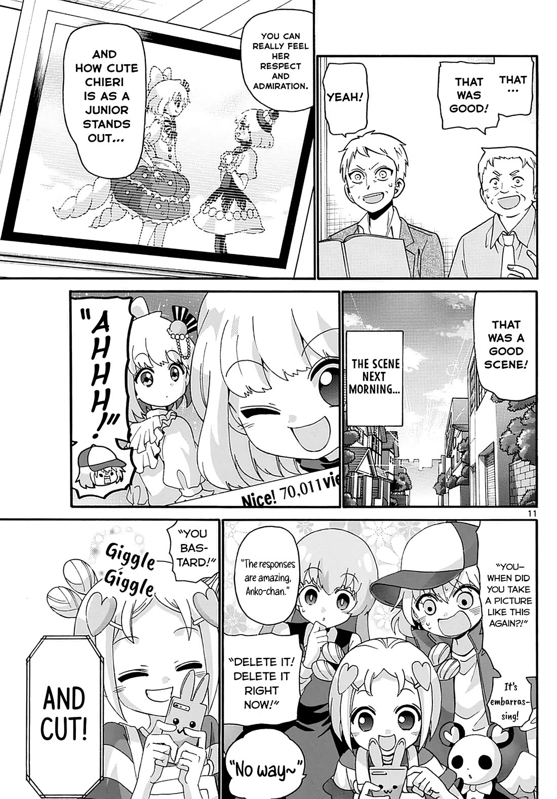 Tenshi to Akuto!! Chapter 108 page 11 - Chapter 108: Senpai and Kouhai