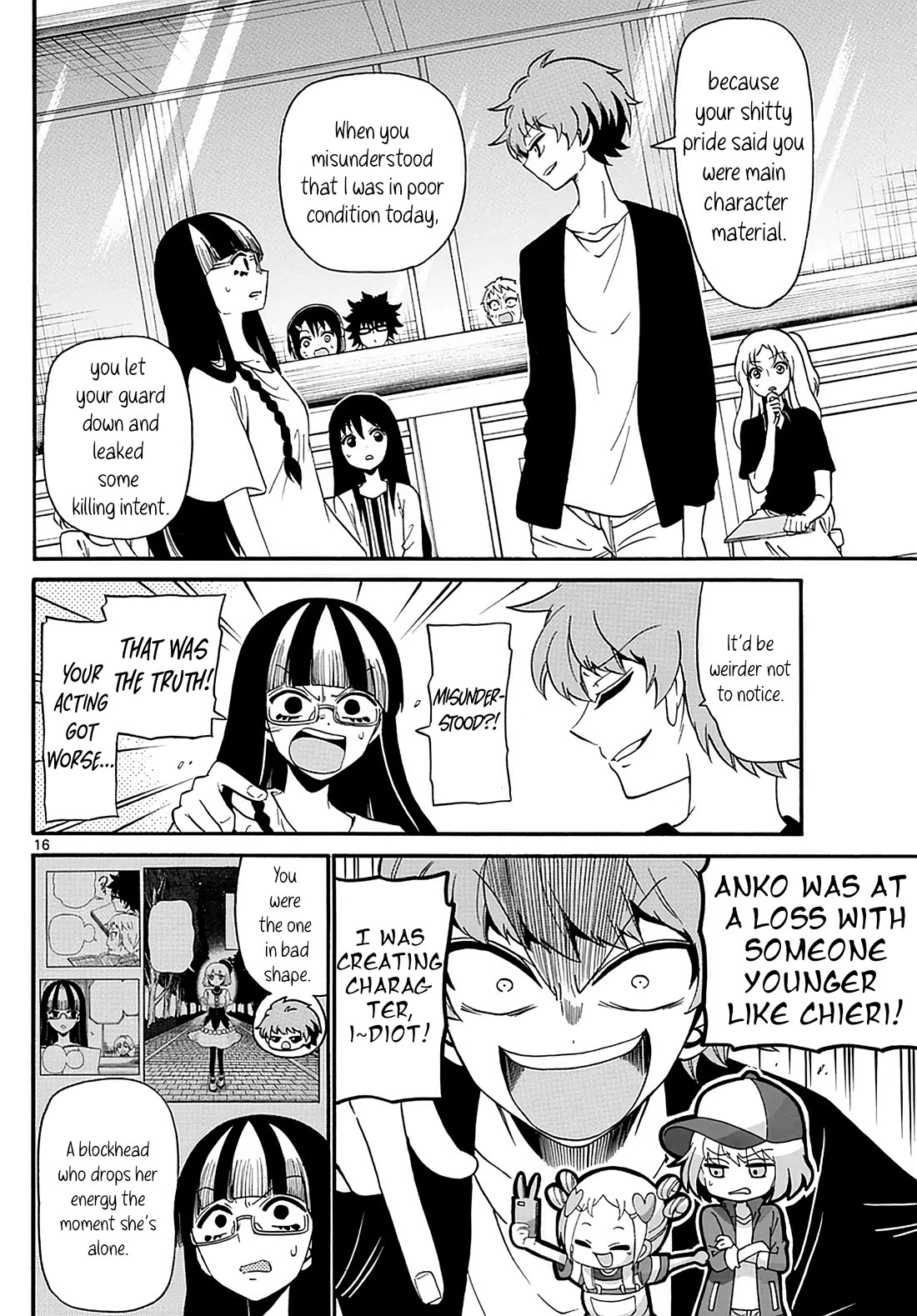 Tenshi to Akuto!! Chapter 108 page 16 - Chapter 108: Senpai and Kouhai