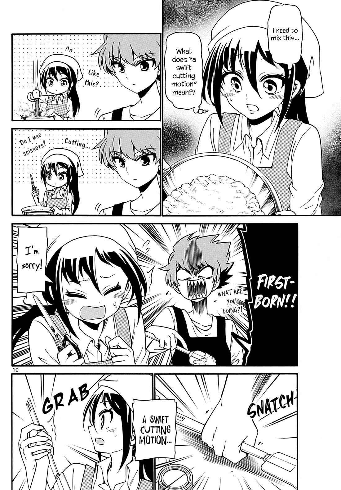 Tenshi to Akuto!! Chapter 109 page 10 - Chapter 109: Members and baking a cake
