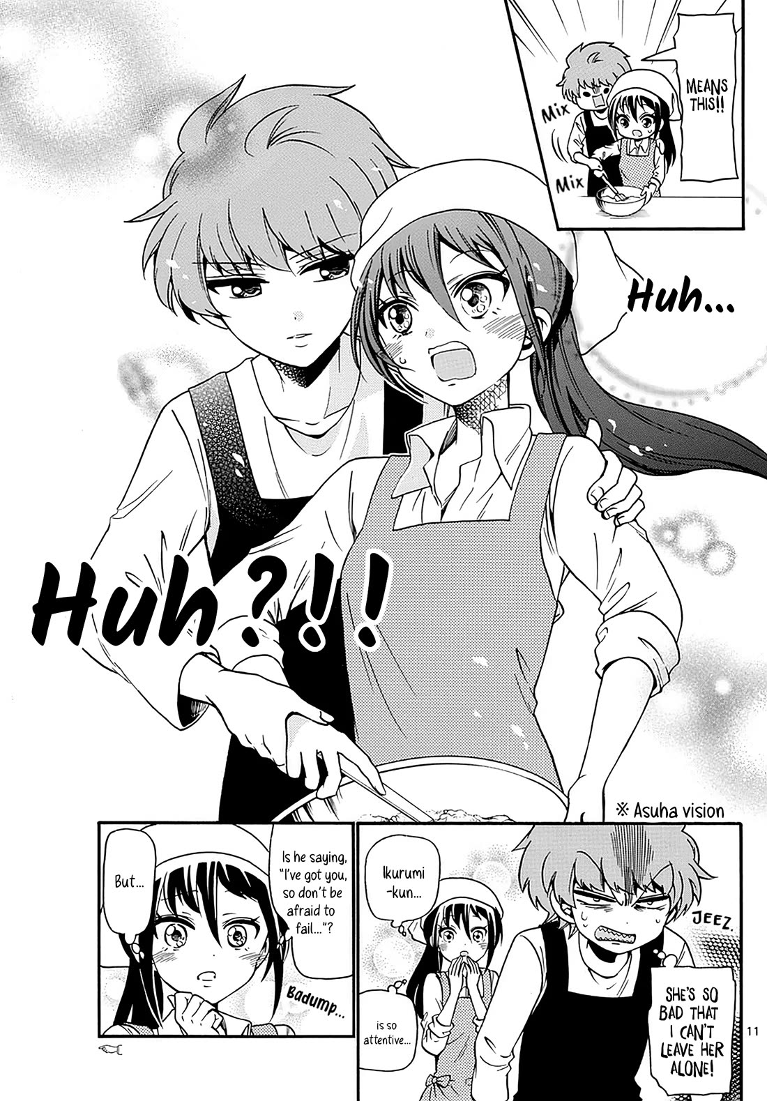 Tenshi to Akuto!! Chapter 109 page 11 - Chapter 109: Members and baking a cake