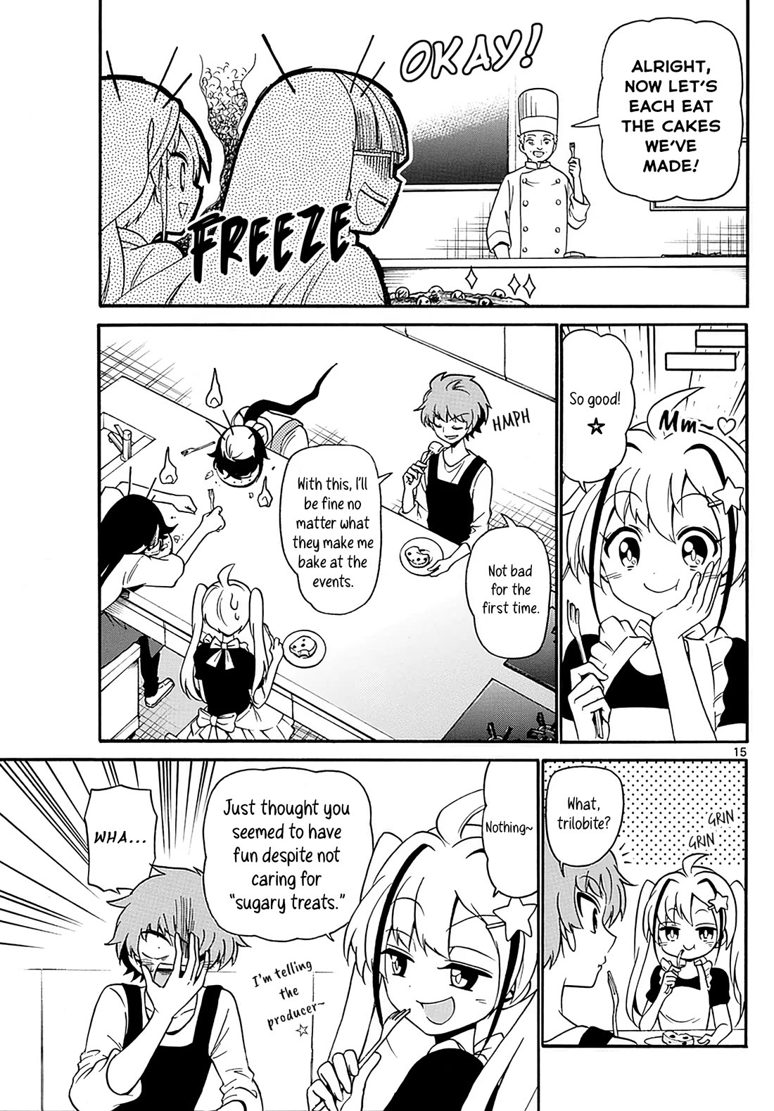 Tenshi to Akuto!! Chapter 109 page 15 - Chapter 109: Members and baking a cake