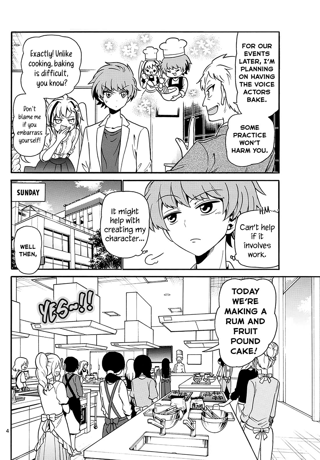 Tenshi to Akuto!! Chapter 109 page 4 - Chapter 109: Members and baking a cake