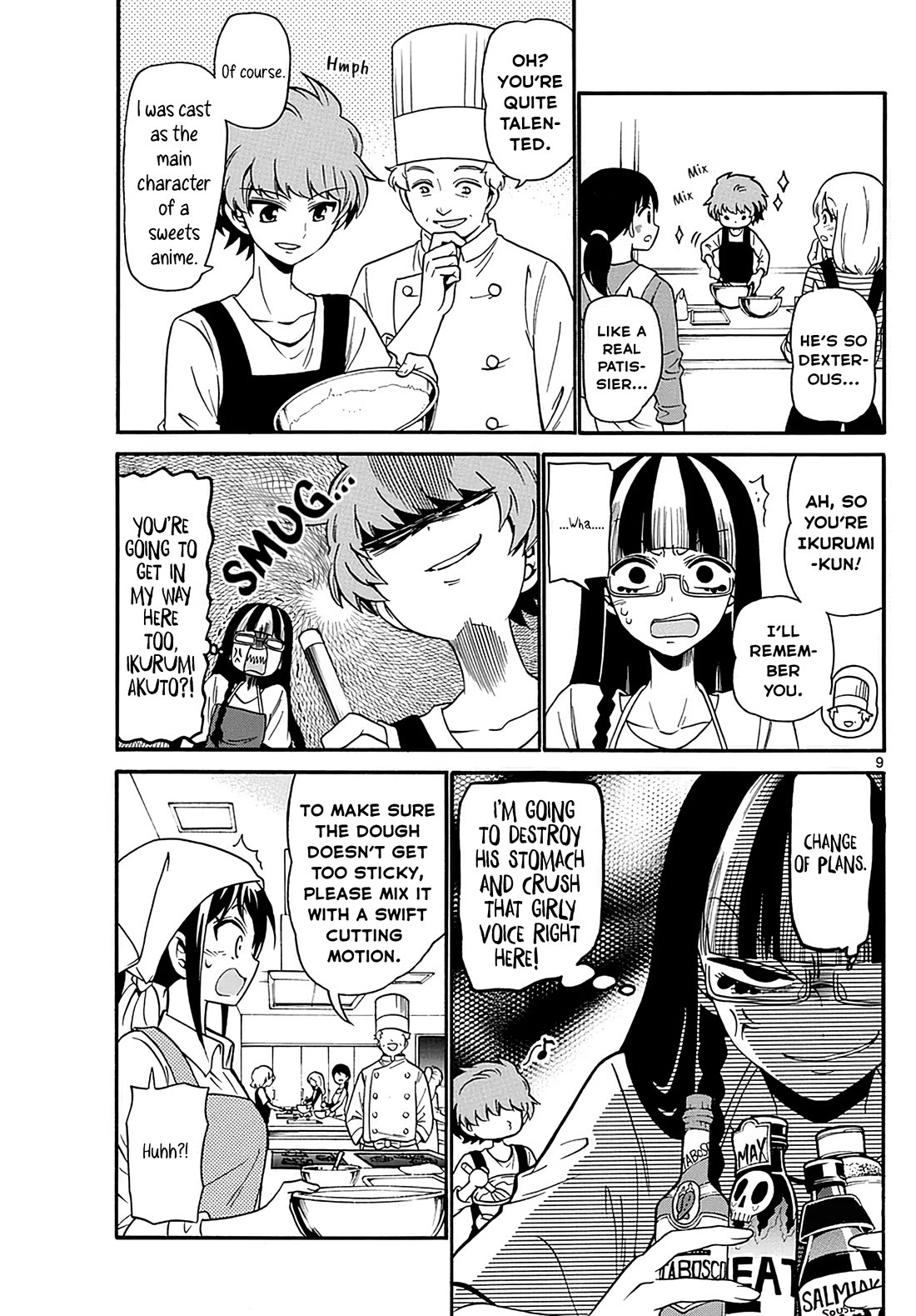 Tenshi to Akuto!! Chapter 109 page 9 - Chapter 109: Members and baking a cake