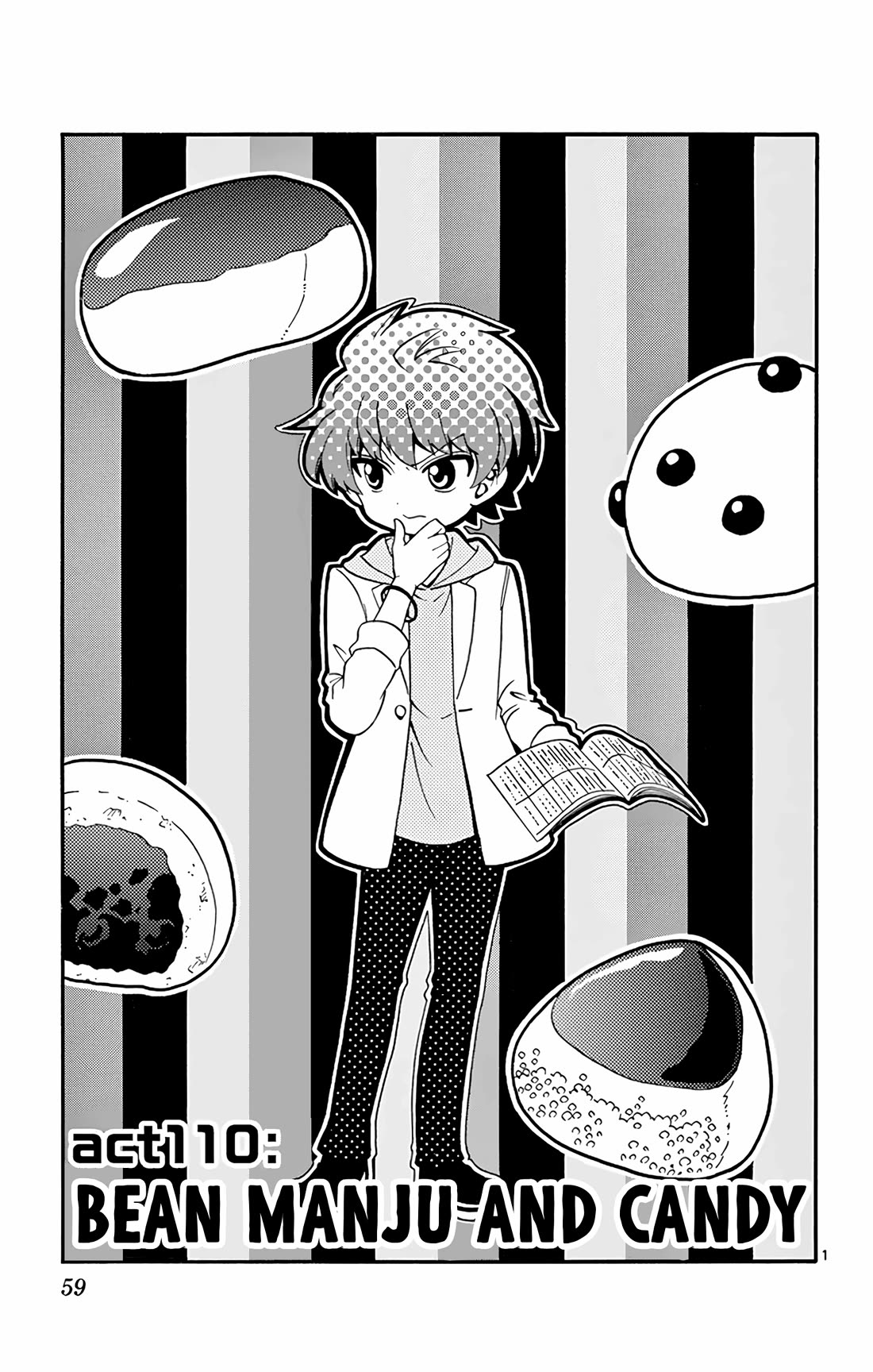 Tenshi to Akuto!! Chapter 110 page 1 - Chapter 110: Bean Manju and Candy