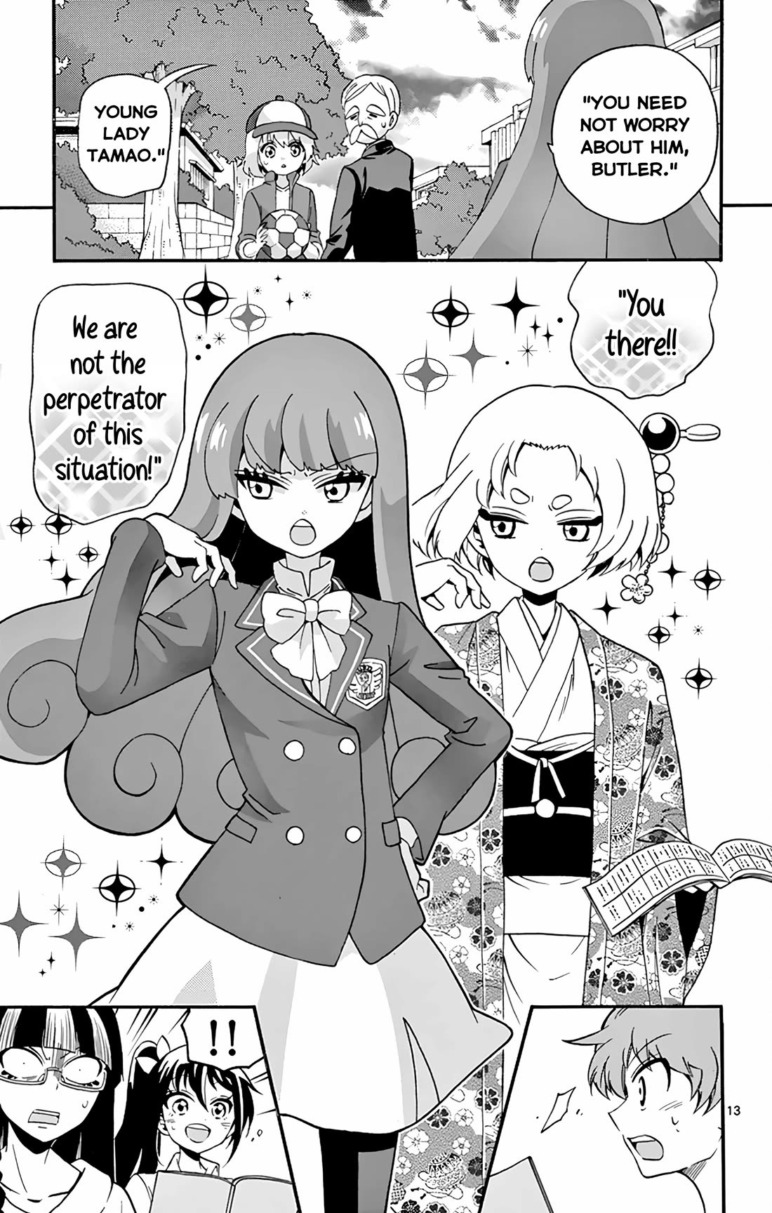 Tenshi to Akuto!! Chapter 110 page 13 - Chapter 110: Bean Manju and Candy
