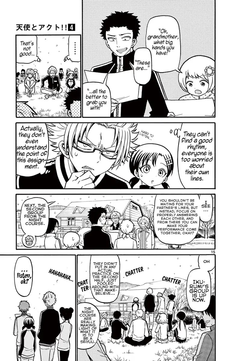 Tenshi to Akuto!! Chapter 27 page 14 - Chapter 27: Akuto And The Play!!