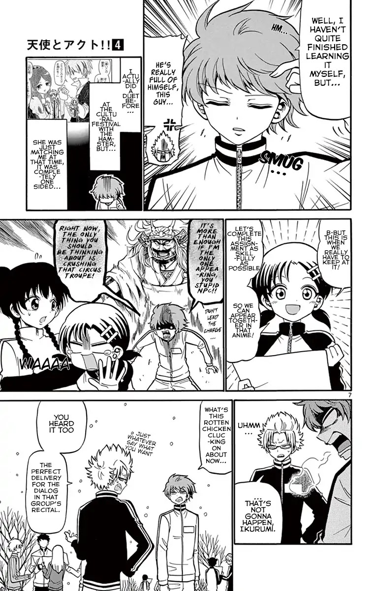 Tenshi to Akuto!! Chapter 27 page 7 - Chapter 27: Akuto And The Play!!