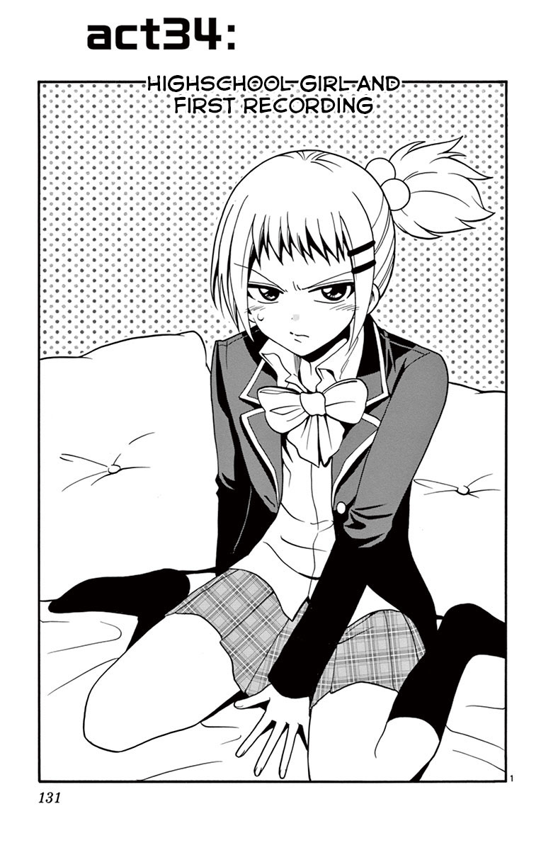 Tenshi to Akuto!! Chapter 34 page 3 - Chapter 34: High School Girl and First Recording