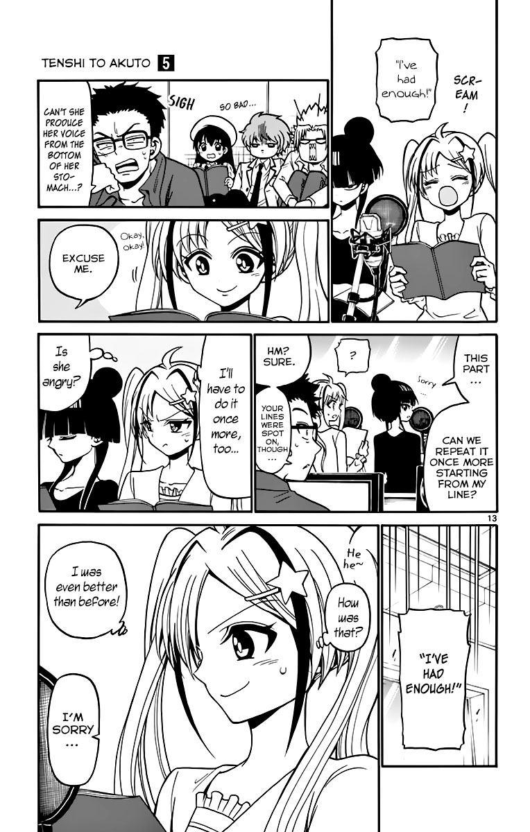 Tenshi to Akuto!! Chapter 39 page 15 - Chapter 39: Mutsumi and the Idol Voice Actress