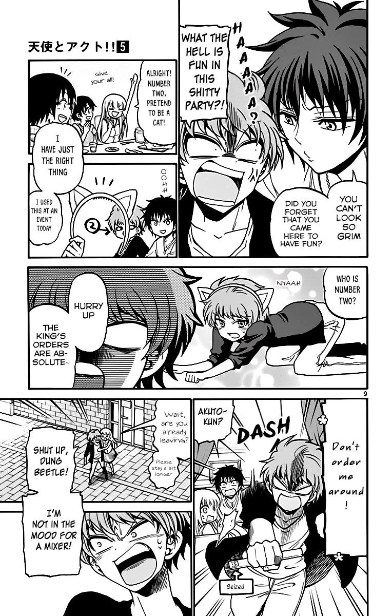 Tenshi to Akuto!! Chapter 43 page 11 - Chapter 43: Mixer & True Thoughts
