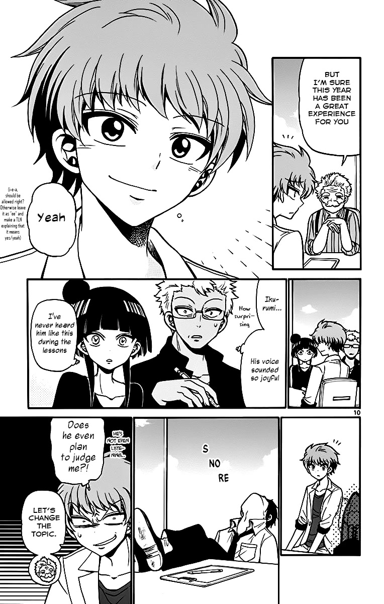Tenshi to Akuto!! Chapter 45 page 11 - Chapter 45: A cold and Emotions