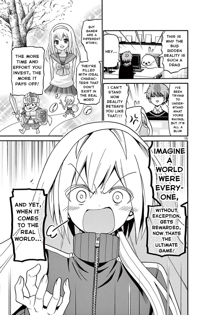Tenshi to Akuto!! Chapter 52 page 16 - Chapter 52: Doujin Game