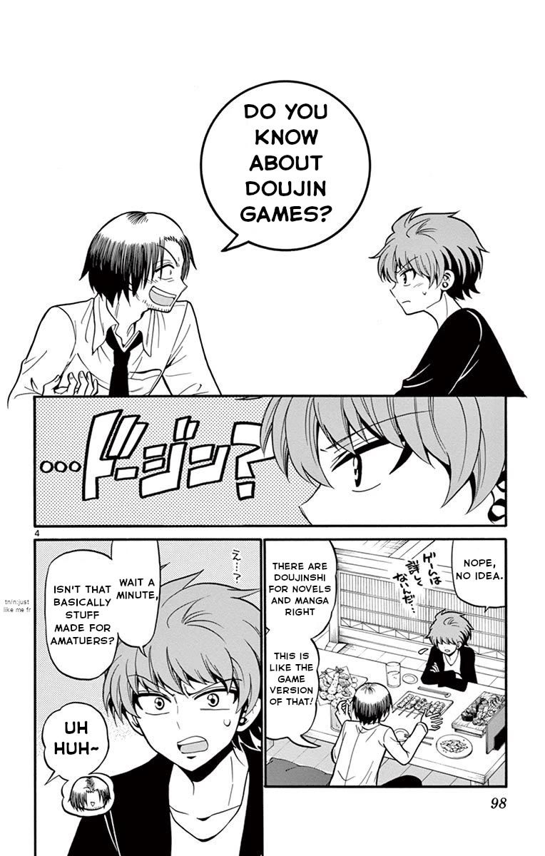 Tenshi to Akuto!! Chapter 52 page 5 - Chapter 52: Doujin Game