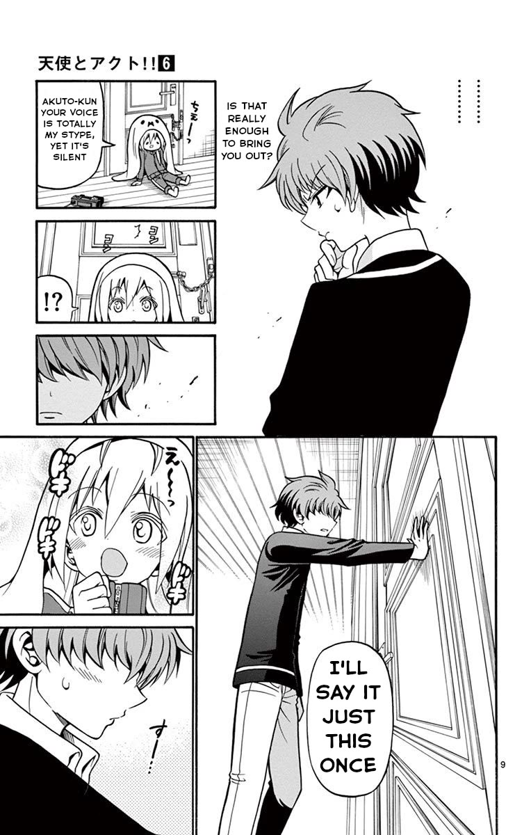 Tenshi to Akuto!! Chapter 53 page 10 - Chapter 53: Computer Bug and Bagworm