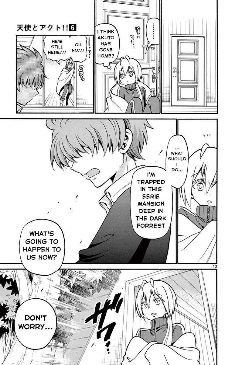 Tenshi to Akuto!! Chapter 53 page 14 - Chapter 53: Computer Bug and Bagworm