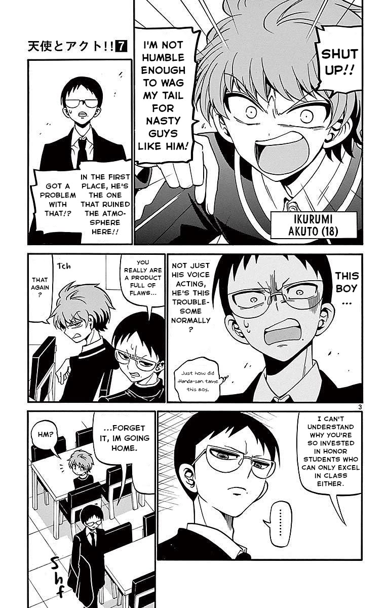 Tenshi to Akuto!! Chapter 62 page 3 - Chapter 62: Veteran and Strange Feelings