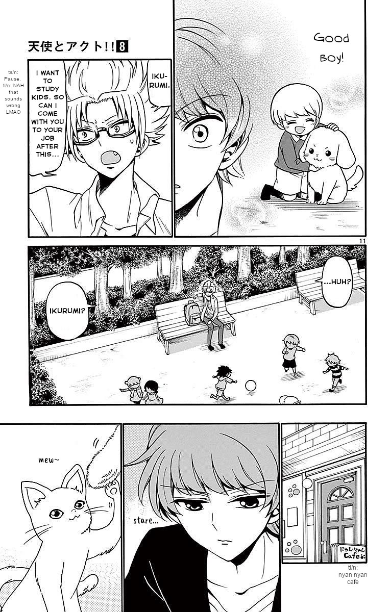 Tenshi to Akuto!! Chapter 70 page 11 - Chapter 70: Group Battle and Role Studying