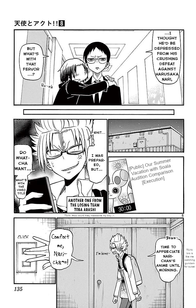 Tenshi to Akuto!! Chapter 74 page 5 - Chapter 74: Fervor and Akuto