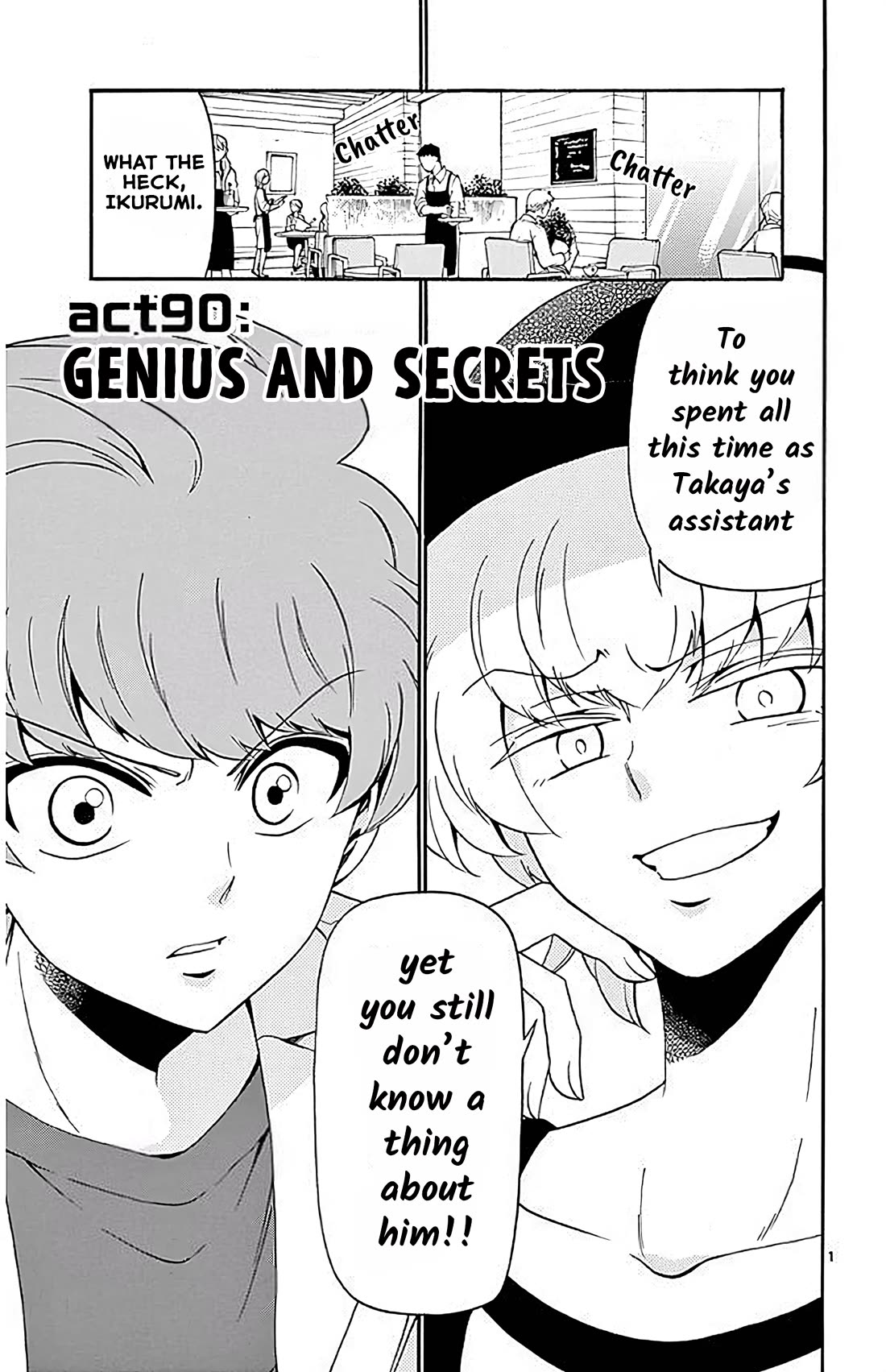 Tenshi to Akuto!! Chapter 90 page 1 - Chapter 90: Genius and Secrets