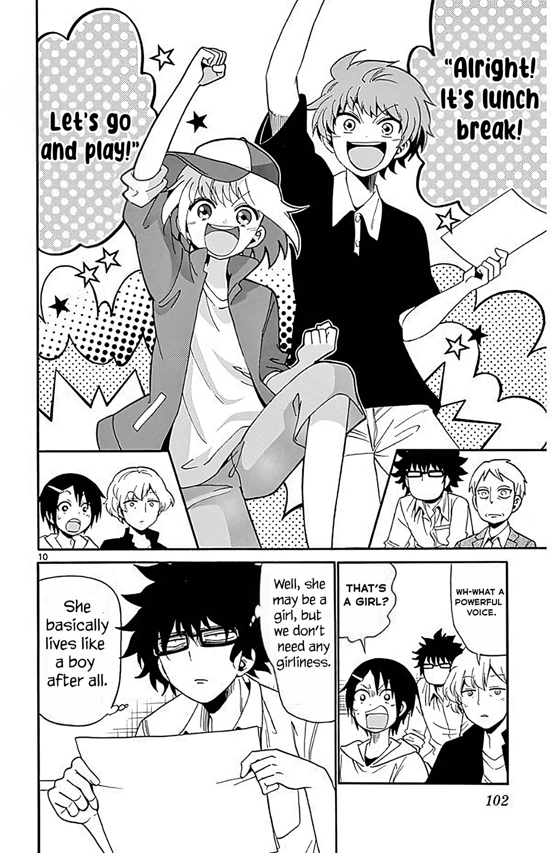 Tenshi to Akuto!! Chapter 92 page 10 - Chapter 92: Rookie and Studio Audition