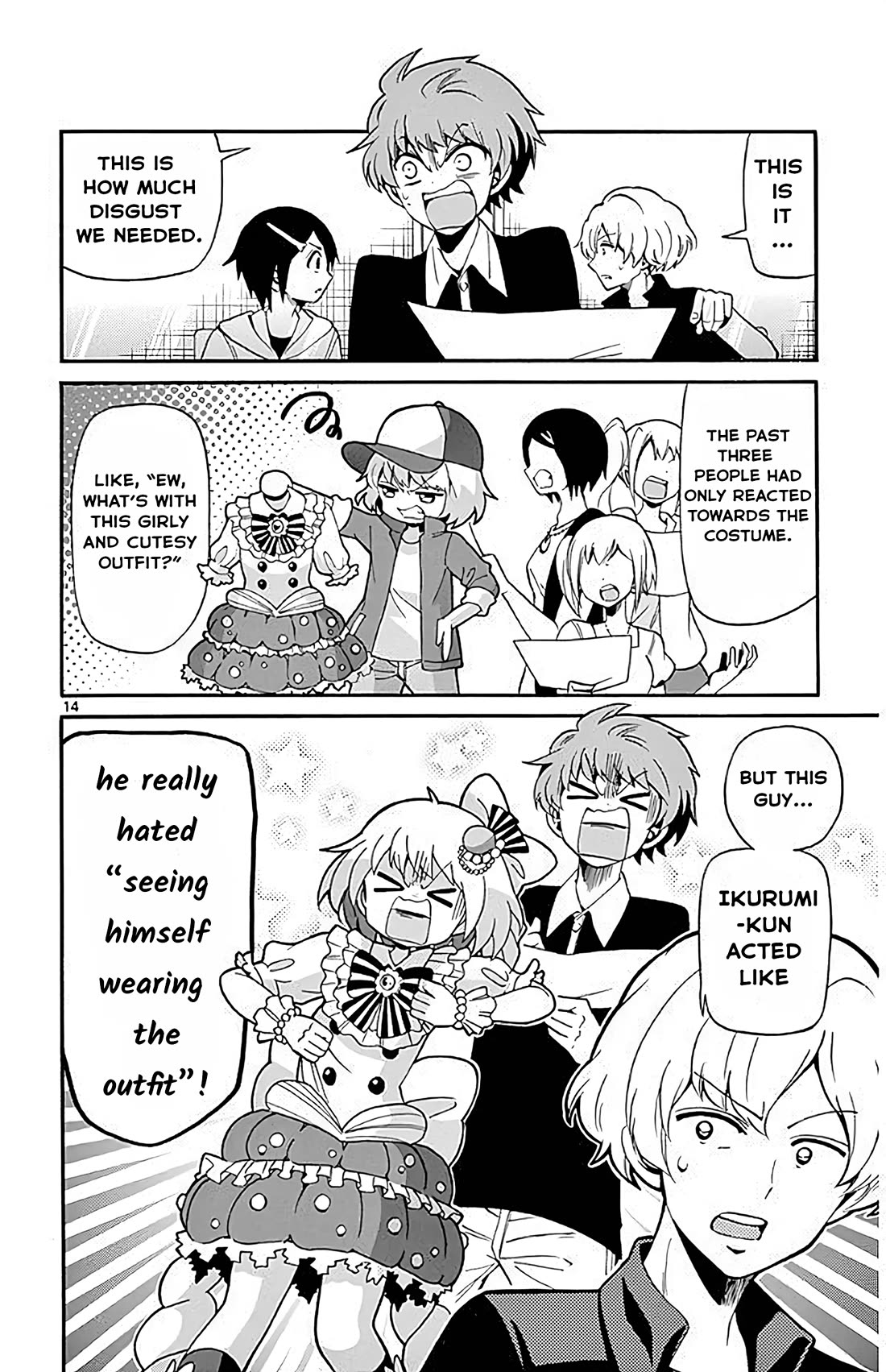 Tenshi to Akuto!! Chapter 92 page 14 - Chapter 92: Rookie and Studio Audition