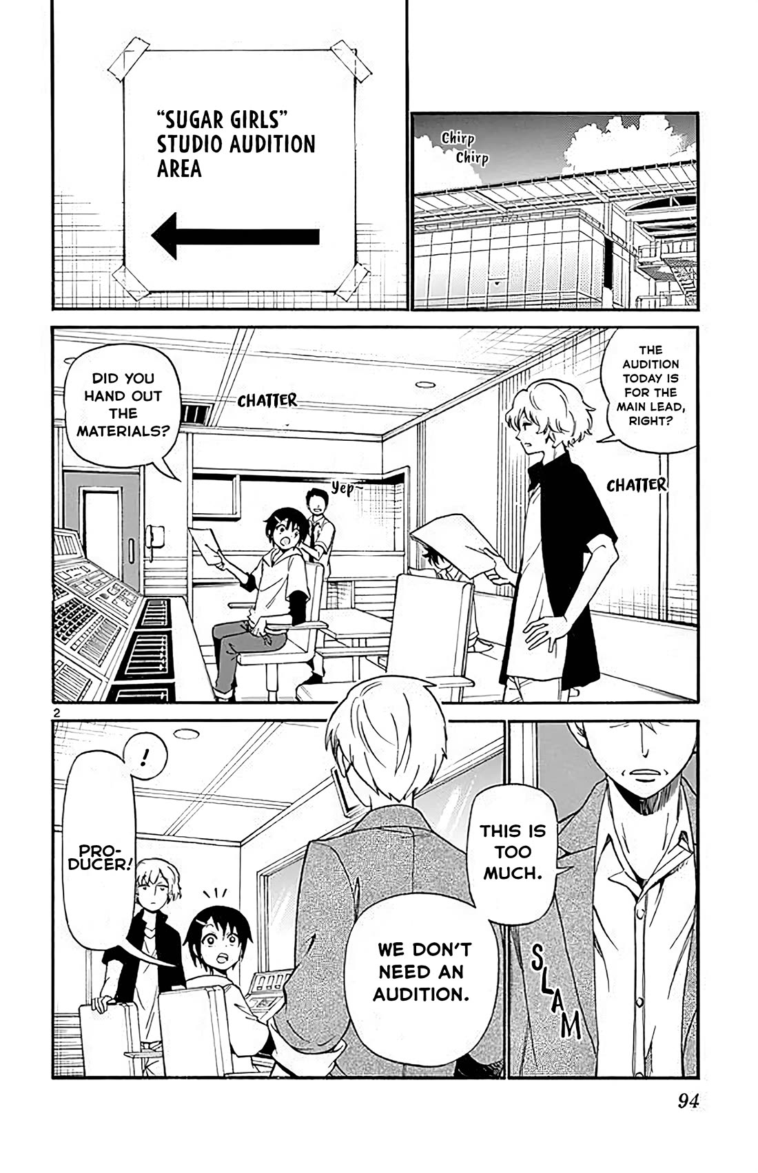 Tenshi to Akuto!! Chapter 92 page 2 - Chapter 92: Rookie and Studio Audition