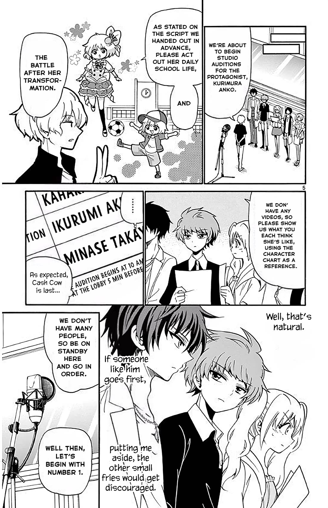 Tenshi to Akuto!! Chapter 92 page 5 - Chapter 92: Rookie and Studio Audition