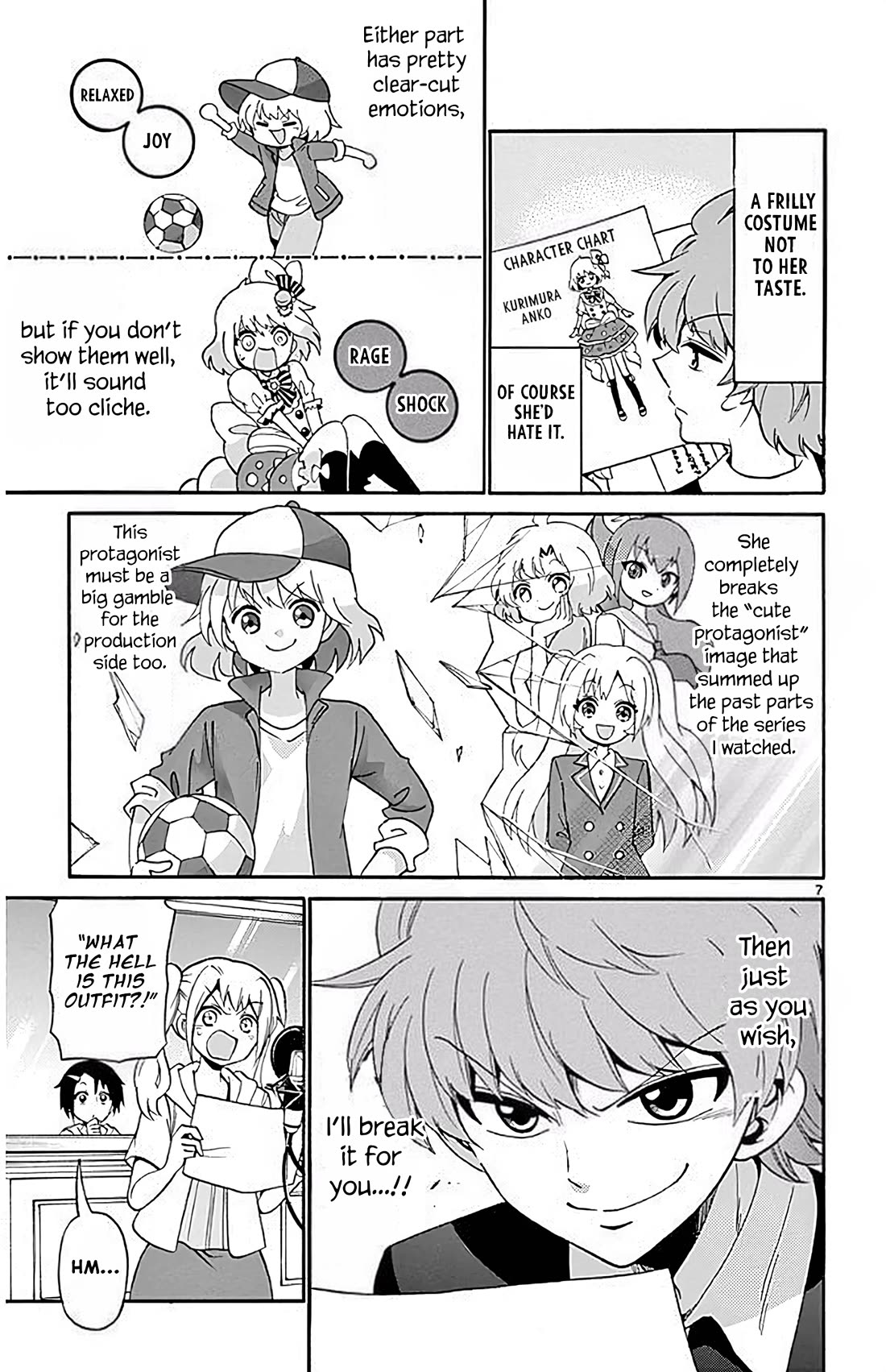 Tenshi to Akuto!! Chapter 92 page 7 - Chapter 92: Rookie and Studio Audition