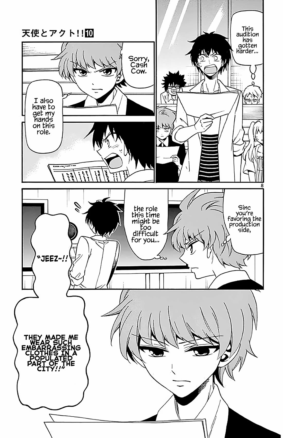 Tenshi to Akuto!! Chapter 93 page 9 - Chapter 93: Takaya and Ikurumi