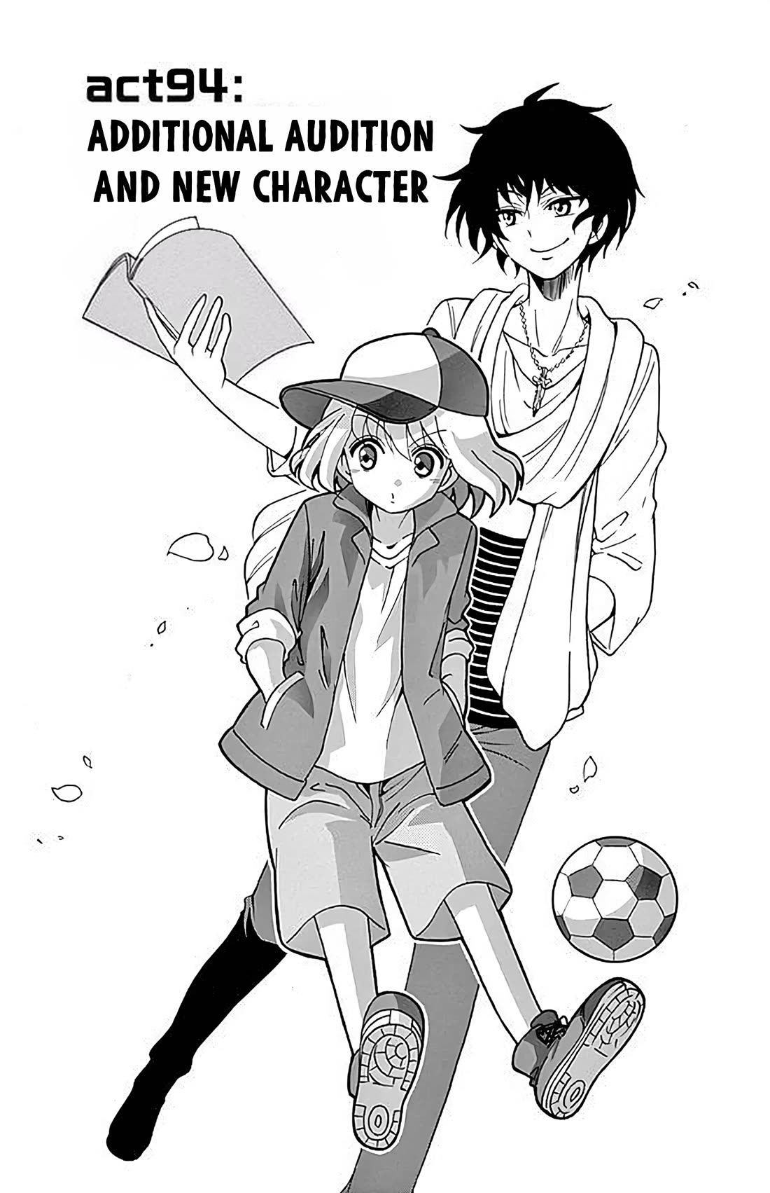 Tenshi to Akuto!! Chapter 94 page 1 - Chapter 94: Additional Audition and New Character