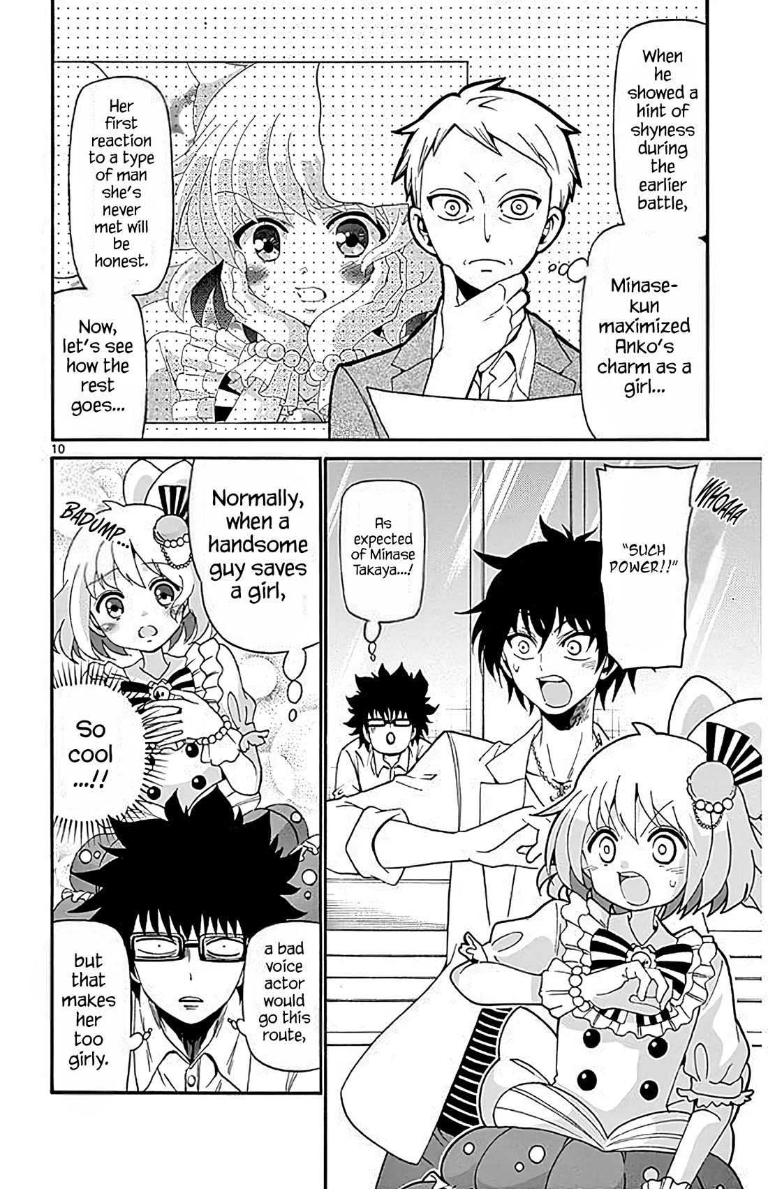 Tenshi to Akuto!! Chapter 94 page 10 - Chapter 94: Additional Audition and New Character