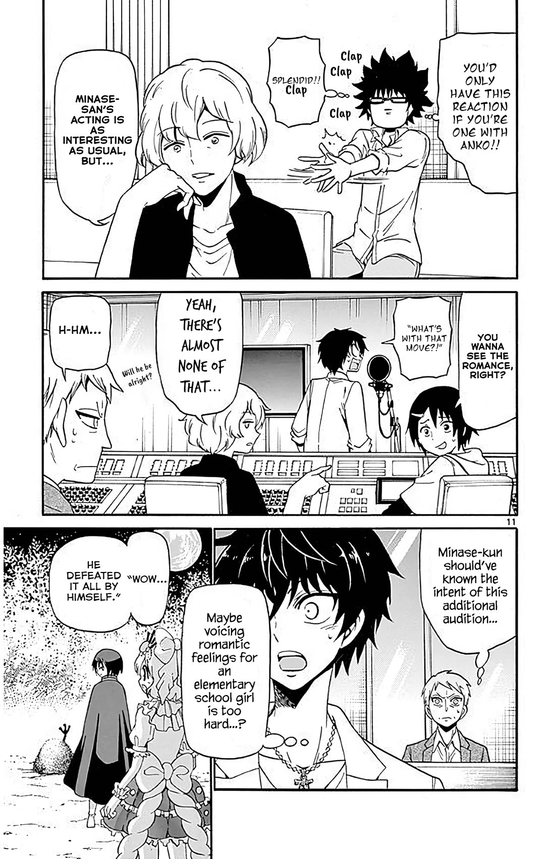 Tenshi to Akuto!! Chapter 94 page 11 - Chapter 94: Additional Audition and New Character