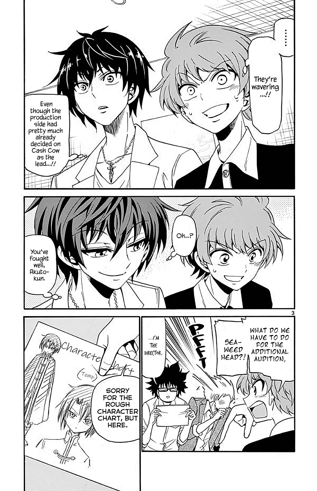 Tenshi to Akuto!! Chapter 94 page 3 - Chapter 94: Additional Audition and New Character