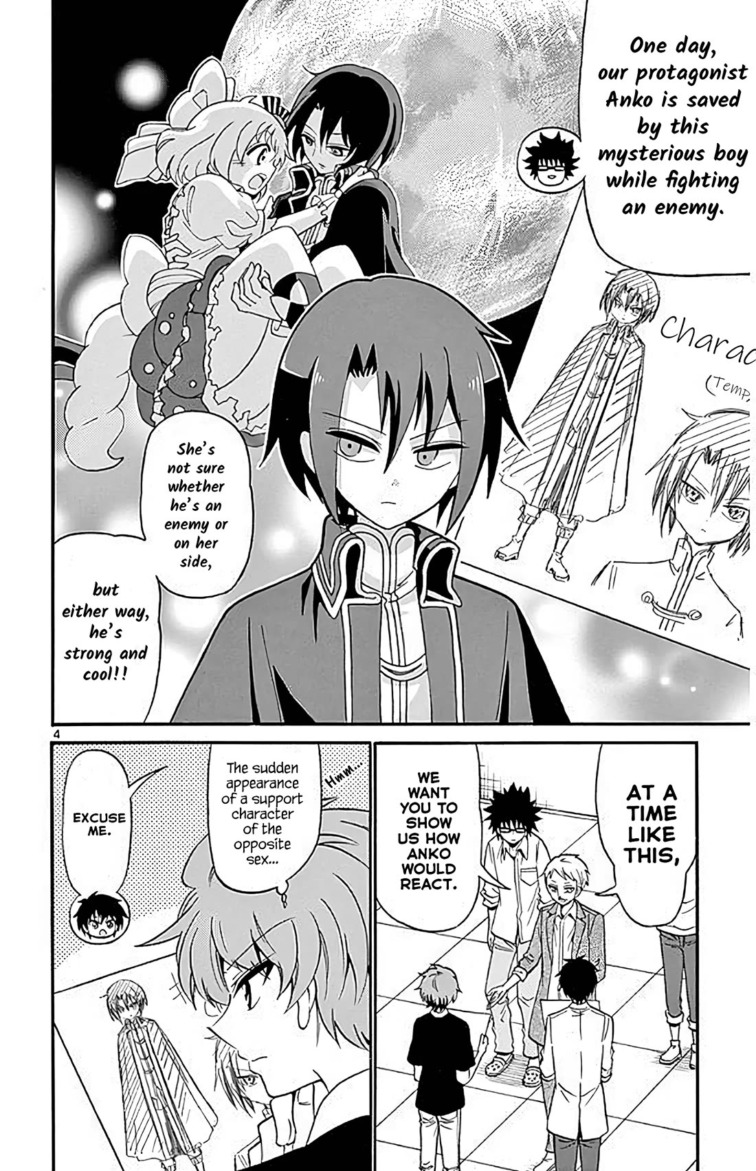 Tenshi to Akuto!! Chapter 94 page 4 - Chapter 94: Additional Audition and New Character
